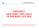 Bài giảng Chương 2. Tổng quát khí động lực - Khí động lực học | Học viện Hàng Không Việt Nam
