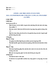 Giáo án ôn tập Giới thiệu chung về chăn nuôi | Công Nghệ 11 sách Cánh Diều