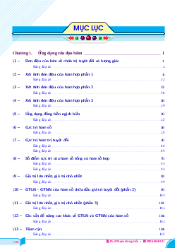 Bài tập VDC ứng dụng đạo hàm để khảo sát và vẽ đồ thị của hàm số Toán 12