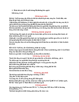 Phân tích các yếu tố môi trường Marketing bên ngoài