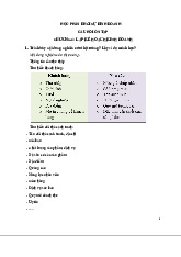 Ôn Tập Chương 4: Lập Kế Hoạch Kinh Doanh - Khởi Sự Kinh Doanh | Trường Đại học Thương Mại