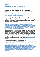Dịch tài liệu - Chương 4: Giới thiệu về Usability và UX môn UX/UI | Học viện Công Nghệ Bưu Chính Viễn Thông