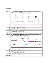 Bài tập - Các câu hỏi về máy điện không đồng bộ môn Kỹ thuật điện | Trường Đại Học Thái Nguyên