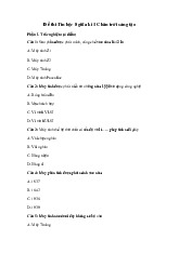 Đề thi giữa học kỳ 1 môn Tin học lớp 8 năm học 2024 - 2025 - Đề số 2 | Bộ sách Chân trời sáng tạo