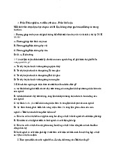 Đề thi giữa kỳ - Triết học Mác - Lênin | Đại học Mở Thành phố Hồ Chí Minh