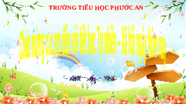 Giáo án điện tử Tự nhiên và xã hội 1 bài 1 Chân trời sáng tạo : Gia đình của em