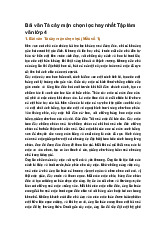 Bài văn Tả cây mận chọn lọc hay nhất Tập làm văn lớp 4