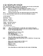 Bài tập môn tin học đại cương | Trường Đại học Kinh tế Thành phố Hồ Chí Minh