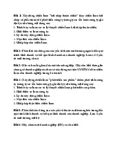 Câu hỏi ôn tập Môn Quản trị chiến lược | Trường Cao đẳng công thương Việt Nam