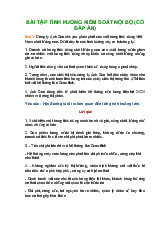 Đề cương môn Kiểm soát nội bộ - Trường Đại học lao động -  xã hội