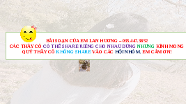 Giáo án điện tử Tự nhiên và xã hội 1 bài 30 Chân trời sáng tạo : Ánh sáng mặt trời