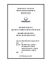 Hoàng Thành Thăng Long | Bài thực hành số 3 học phần Nghiệp vụ hướng dẫn du lịch