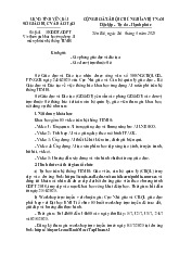 Công văn về việc tham gia khóa học ứng dụng AI miễn phí trên hệ thống TEMIS