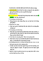 Ôn tập  lịch sử Đảng CSVN- Trường Đại Học Văn Lang