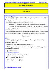 Các dạng bài tập nguyên hàm Toán 12 CTST