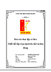 Báo cáo thực tập: Mạch đa hài tự dao động | Thực tập cơ bản | Trường Đại học Bách khoa Hà Nội