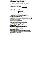Cống thúc thi - biên dịch ngữ pháp và vị ngữ (Final Exam)