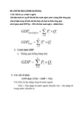 tóm tắt toàn bộ công thức kinh tế vĩ mô | Đại học Kinh tế Thành phố Hồ Chí Minh