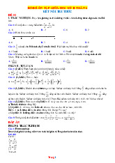 Bộ 5 Đề Ôn Tập Giữa Kỳ 2 Toán 6 Kết Nối Tri Thức 2025-2026 Có Lời Giải