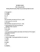 TH4 - Bài Thực Hành 4: Phân Tích Cú Pháp và Thuật Toán CYK. Môn Chương trình dịch (Phenika) | Đại học Trường Đại học Phenika.
