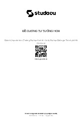 Câu hỏi Tư tưởng HCM | Trường đại học kinh tế - luật đại học quốc gia thành phố Hồ Chí Minh