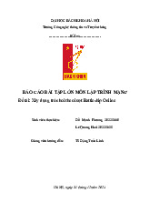 Xây dựng trò chơi theo lượt Battleship Online | Môn Lập trình mạng - Đại học Bách Khoa Hà Nội