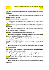 Câu hỏi Đúng sai Kế toán hành chính sự nghiệp | Đại học Thương Mại