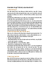 Hòa bình là gì? Giá trị của hòa bình?