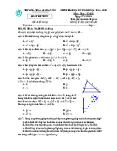 Đề học kỳ 1 Toán 8 năm 2024 – 2025 trường THCS Giảng Võ 2 – Hà Nội
