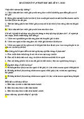 Ôn tập Câu hỏi Trắc nghiệm Triết học Mác-Lênin | Trường Đại học Thương Mại