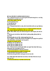 Trắc nghiệm chủ nghĩa xã hội khoa học | Trường Đại học Khoa Học Xã Hội và Nhân Văn, Đại học Quốc gia Hà Nội