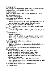 Trường nghĩa trong tiếng Việt: Khái niệm và các loại trường nghĩa