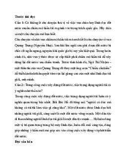 Soạn bài Cầu hiền chiếu | Ngữ văn 11 Kết nối tri thức