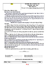 Bộ 25 Đề Kiểm Tra Cuối Học Kỳ 1 Ngữ Văn 8 Năm Học 2025-2026 Có Đáp Án