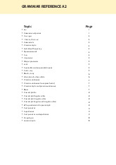 Grammar Reference A2 - Hệ thống ngữ pháp tiếng Anh trình độ Cơ bản | Trường Đại học Cần Thơ