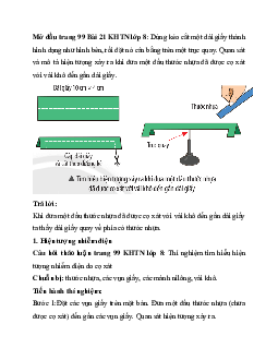Giải Khoa học tự nhiên 8 bài 21: Hiện tượng nhiễm điện | Chân trời sáng tạo
