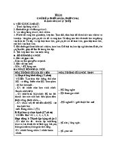 BẢNG NHÂN 2 DÀNH CHO HỌC SINH LỚP 2