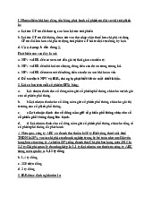 TOP câu hỏi trắc nghiệm có đáp án Môn Tài chính doanh nghiệp | Học viện Chính sách và Phát triển