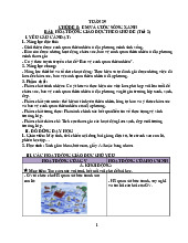 Tuần 29  Chủ đề 8: em và cuộc sống xanh  Bài: hoạt động giáo dục theo chủ đề (tiết 2) | Khoa học tự nhiên 6