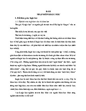 Bài 1: Nhập môn Logic học | Học viện Báo chí và Tuyên truyền