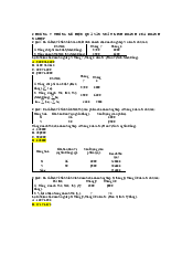 Chương 7: Thống kê hiệu quả sản xuất kinh doanh của doanh nghiệp - Quản trị kinh doanh | Trường Đại học Lao động - Xã hội