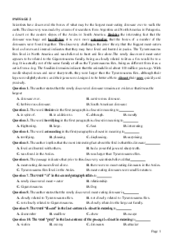 PASSAGE 2_Theme 3. Science and Technology (Khoa học và Công nghệ)