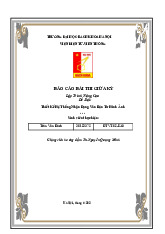 Thiết kế hệ thống nhận dạng văn bản từ hình ảnh | Báo cáo bài thi giữa kỳ học phần Lập trình nâng cao