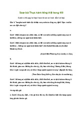 Soạn bài Thực hành tiếng Việt trang 100 sách Kết nối tri thức | Ngữ văn 9