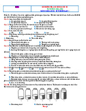 Bộ Đề Kiểm Tra Cuối Học Kỳ 2 KHTN 7 Năm 2025-2026 Có Đáp Án Ma Trận Đặc Tả