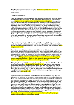 Hồng Bàng thị truyện | Lịch sử Việt Nam cổ đại | Đại học Khoa học Xã hội và Nhân văn, Đại học Quốc gia Thành phố HCM