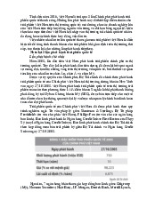 Tiểu luận về thực trạng phát hành trái phiếu quốc tế môn Thị trường chứng khoán | Học viện Nông nghiệp Việt Nam