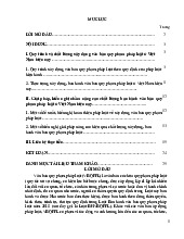 Bài thu hoạch cuối kỳ - Quy trình & chất lượng xây dựng VBQPPL tại Việt Nam môn Pháp luật đại cương | Trường đại học Mở Hà Nội