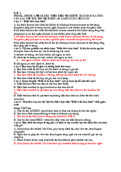 Câu hỏi trắc nghiệm - Giáo Dục Quốc Phòng-An Ninh | Đại học Công nghiệp Thực phẩm Thành phố HCM