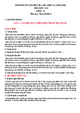 Đề cương ôn tập kiểm tra giữa học kì 1 – Ngữ văn 11 – THPT Đức Trọng 2025 2026